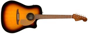 097-0713-003 Fender Redondo Player Acoustic/Electric Guitar Sunburst